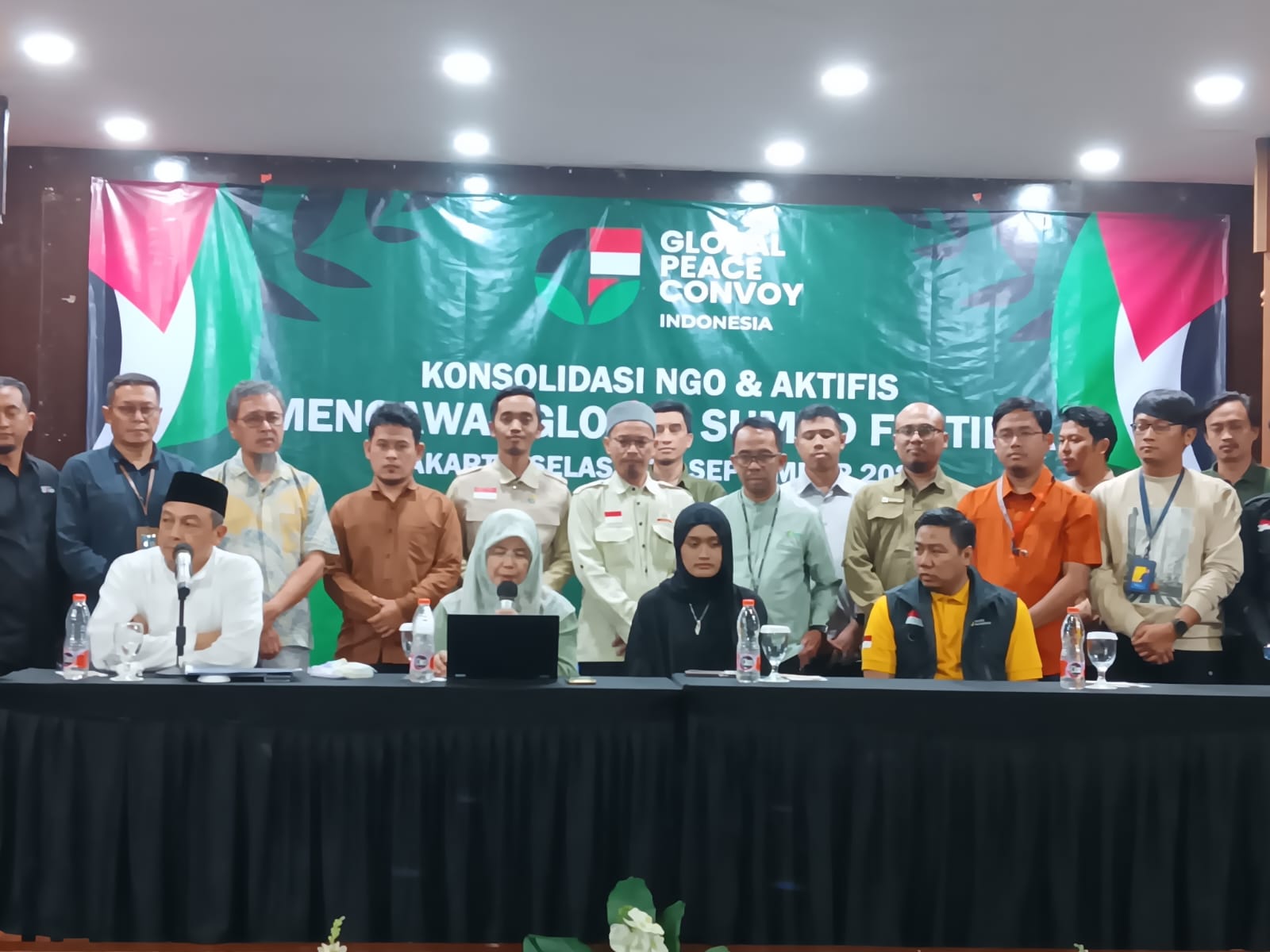 Global Peace Convoy Indonesia Minta Pemerintah Kawal Relawan di Global Sumud Flotilla